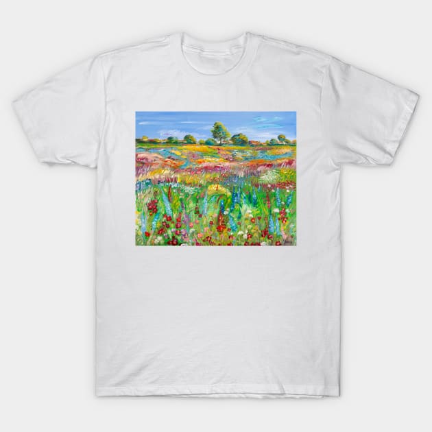 Forest Flowers T-Shirt by NataliaShchip